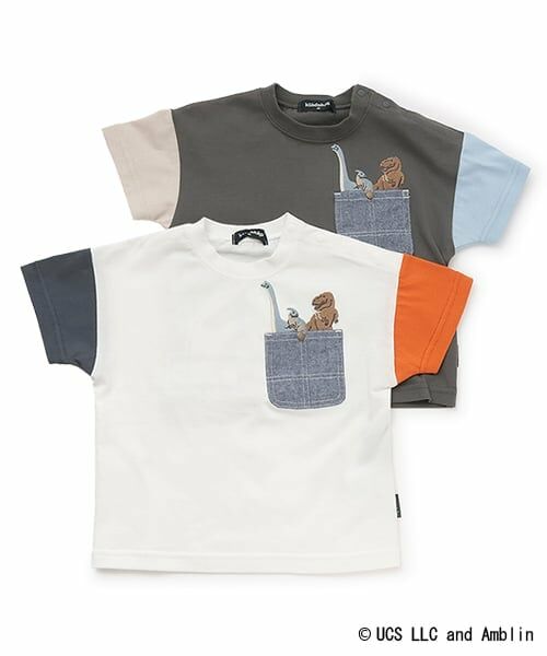 kladskap / クレードスコープ Tシャツ | 【JURASSIC】恐竜クレイジーカラー半袖Tシャツ | 詳細10