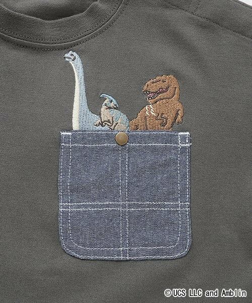 kladskap / クレードスコープ Tシャツ | 【JURASSIC】恐竜クレイジーカラー半袖Tシャツ | 詳細3