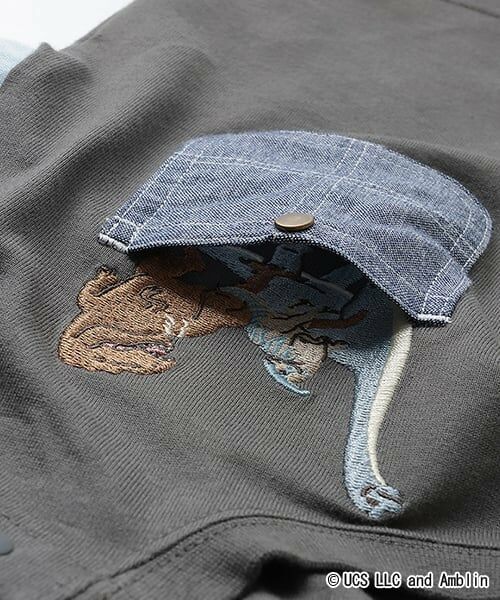 kladskap / クレードスコープ Tシャツ | 【JURASSIC】恐竜クレイジーカラー半袖Tシャツ | 詳細5