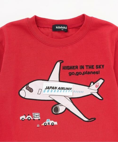 kladskap / クレードスコープ Tシャツ | 【JAL】アップリケ長袖Tシャツ | 詳細2
