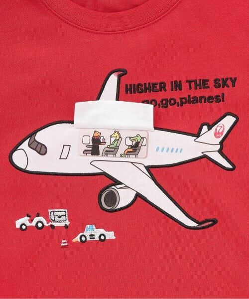 kladskap / クレードスコープ Tシャツ | 【JAL】アップリケ長袖Tシャツ | 詳細3