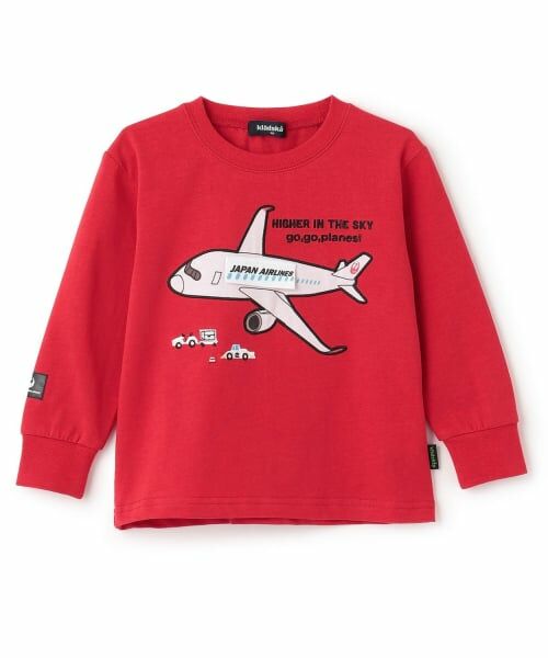 kladskap / クレードスコープ Tシャツ | 【JAL】アップリケ長袖Tシャツ（赤）