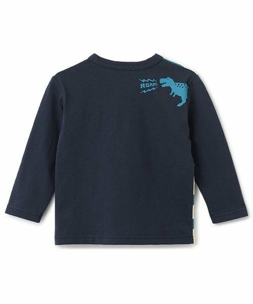 kladskap / クレードスコープ Tシャツ | 【人気商品再入荷】【直営店で取り扱い無し】恐竜ボーダー長袖Tシャツ | 詳細1