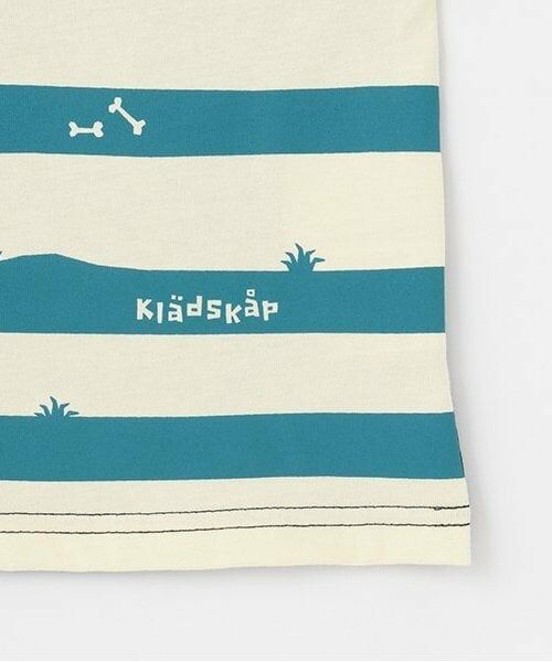 kladskap / クレードスコープ Tシャツ | 【人気商品再入荷】【直営店で取り扱い無し】恐竜ボーダー長袖Tシャツ | 詳細5
