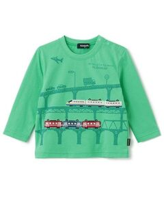 kladskap / クレードスコープ Tシャツ | 【人気商品再入荷】【直営店で取り扱い無し】電車アップリケTシャツ