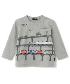 kladskap / クレードスコープ Tシャツ | 【人気商品再入荷】【直営店で取り扱い無し】電車アップリケTシャツ