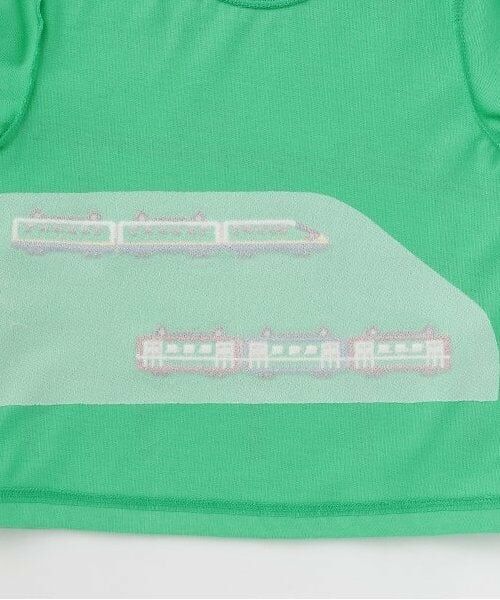 kladskap / クレードスコープ Tシャツ | 【人気商品再入荷】【直営店で取り扱い無し】電車アップリケTシャツ | 詳細4