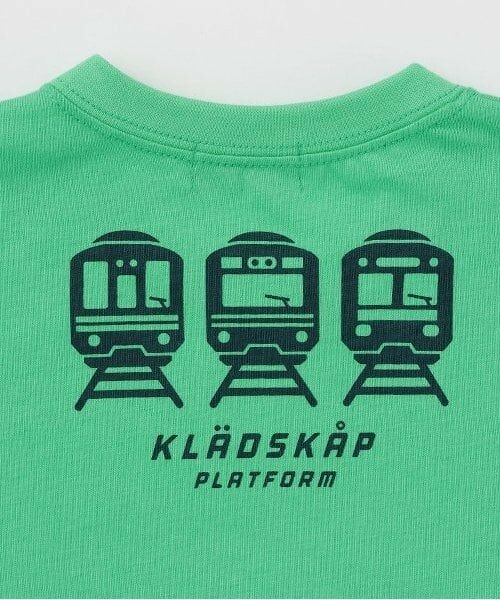 kladskap / クレードスコープ Tシャツ | 【人気商品再入荷】【直営店で取り扱い無し】電車アップリケTシャツ | 詳細6