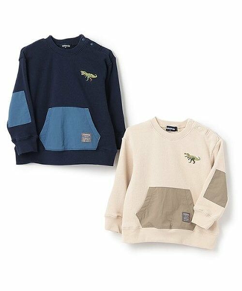 kladskap / クレードスコープ スウェット | 【人気商品再入荷】【直営店で取り扱い無し】恐竜刺しゅうポケットトレーナー | 詳細10
