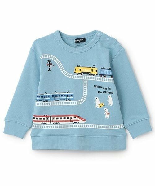 kladskap / クレードスコープ スウェット | ★電車トレーナー（モデレート ブルー）