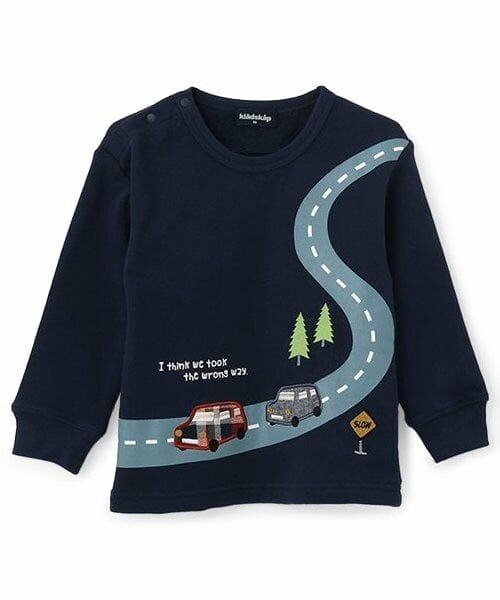kladskap / クレードスコープ スウェット | 【人気商品再入荷】【直営店で取り扱い無し】車アップリケ＆道トレーナー（紺）