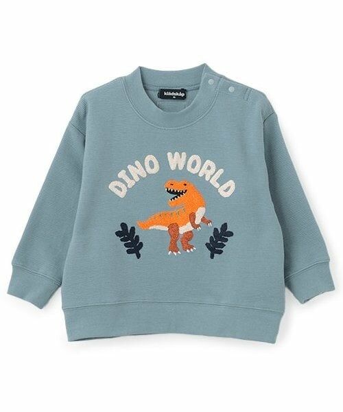 kladskap / クレードスコープ スウェット | 【人気商品再入荷】【直営店で取り扱い無し】サガラ恐竜トレーナー（モデレート ブルー）