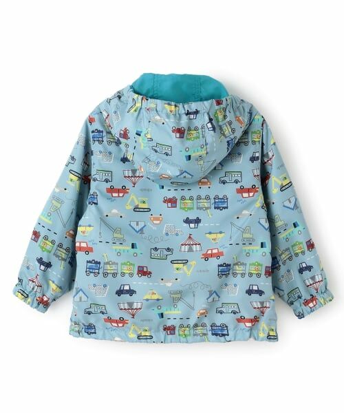 kladskap / クレードスコープ ブルゾン | 乗り物リバーシブルウィンドブレーカー | 詳細3