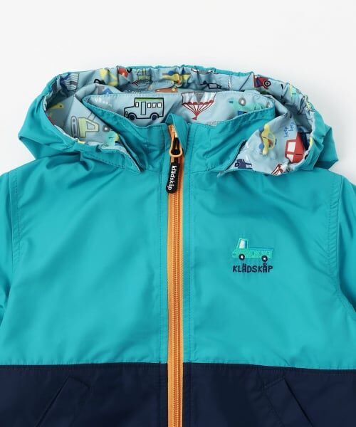 kladskap / クレードスコープ ブルゾン | 乗り物リバーシブルウィンドブレーカー | 詳細4