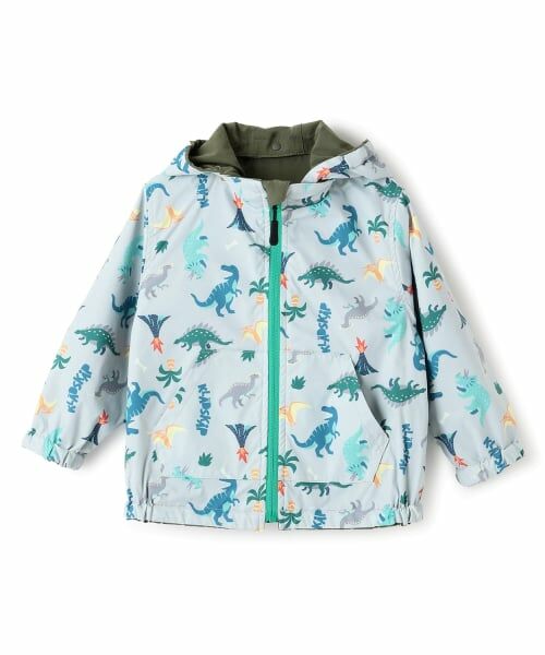 kladskap / クレードスコープ ブルゾン | 恐竜リバーシブルウィンドブレーカー | 詳細1