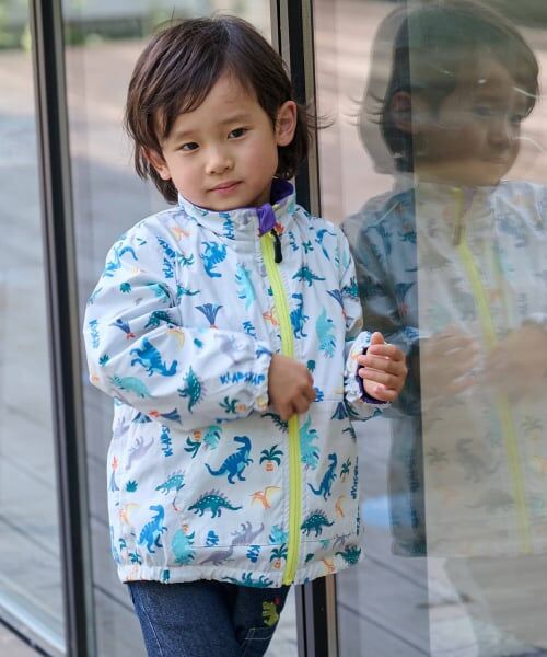 kladskap / クレードスコープ ブルゾン | 恐竜リバーシブルウィンドブレーカー | 詳細17