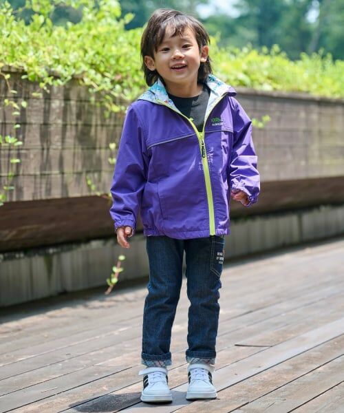 kladskap / クレードスコープ ブルゾン | 恐竜リバーシブルウィンドブレーカー | 詳細18