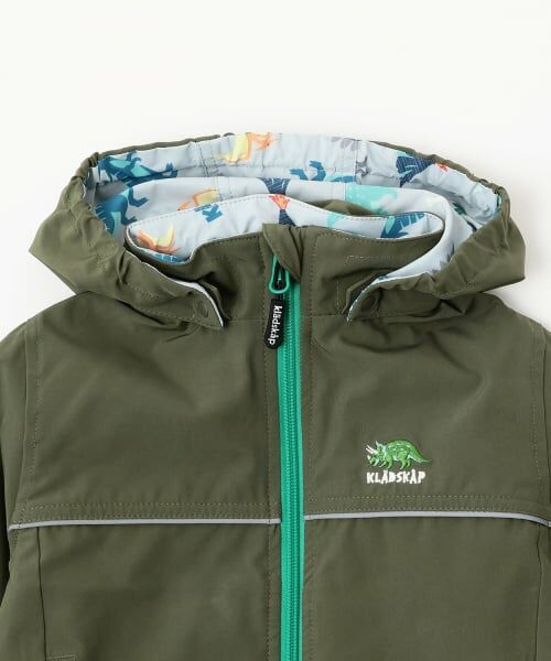 kladskap / クレードスコープ ブルゾン | 恐竜リバーシブルウィンドブレーカー | 詳細4