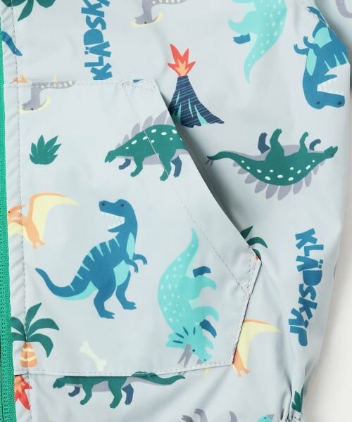 kladskap / クレードスコープ ブルゾン | 恐竜リバーシブルウィンドブレーカー | 詳細8