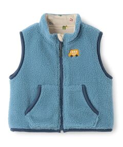 kladskap / クレードスコープ ダウンジャケット・ベスト | 乗り物リバーシブルボアベスト