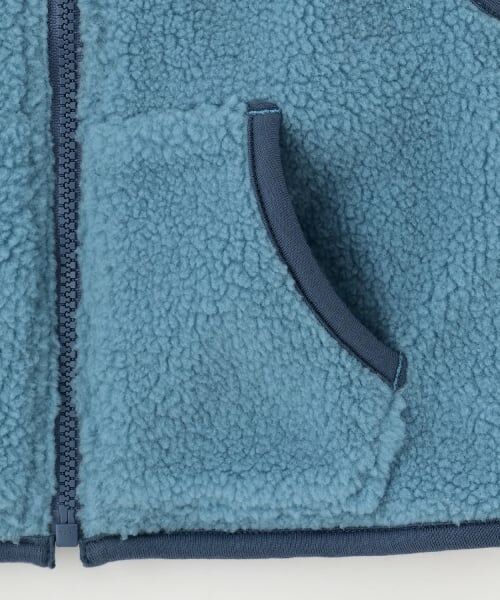 kladskap / クレードスコープ ダウンジャケット・ベスト | 乗り物リバーシブルボアベスト | 詳細7