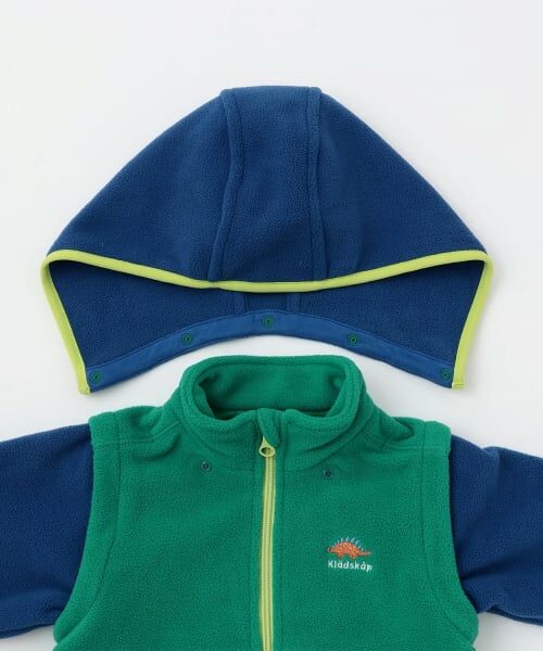 kladskap / クレードスコープ ブルゾン | 恐竜切替3wayフリースパーカ | 詳細4
