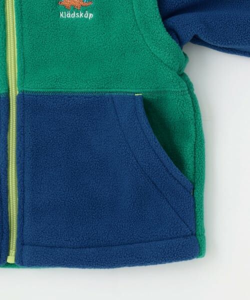 kladskap / クレードスコープ ブルゾン | 恐竜切替3wayフリースパーカ | 詳細7