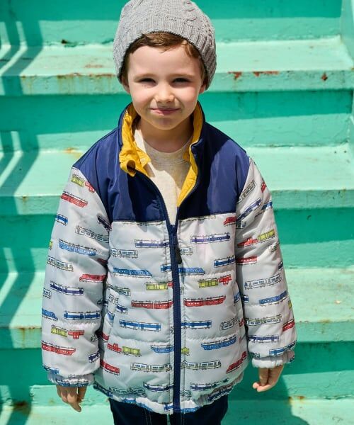 kladskap / クレードスコープ ブルゾン | 電車リバーシブル中わたブルゾン | 詳細18