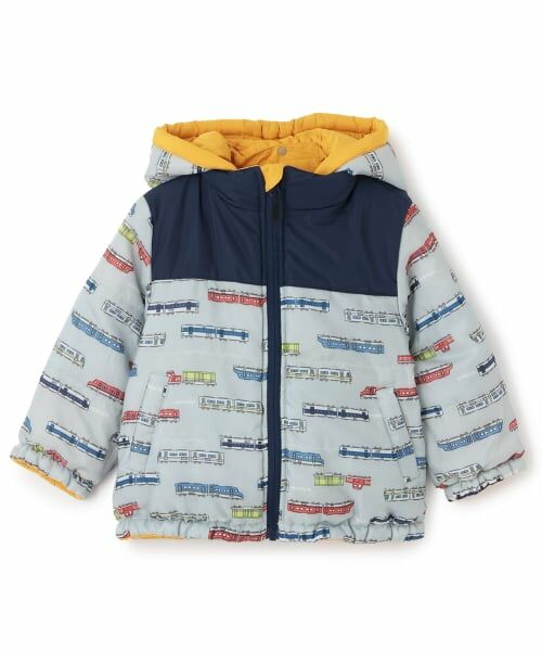 kladskap / クレードスコープ ブルゾン | 電車リバーシブル中わたブルゾン | 詳細4