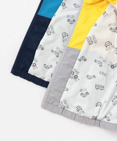 kladskap / クレードスコープ ブルゾン | ★働く車バイカラーウィンドブレーカー | 詳細8