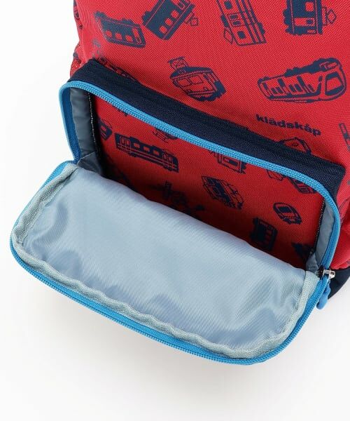 kladskap / クレードスコープ リュック・バックパック | 電車アップリケ+総柄リュック | 詳細10