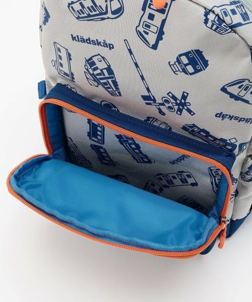 kladskap / クレードスコープ リュック・バックパック | 電車アップリケ+総柄リュック | 詳細11