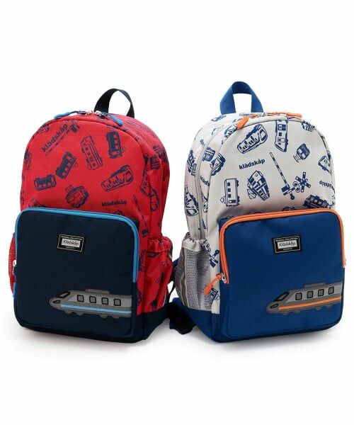 kladskap / クレードスコープ リュック・バックパック | 電車アップリケ+総柄リュック | 詳細12