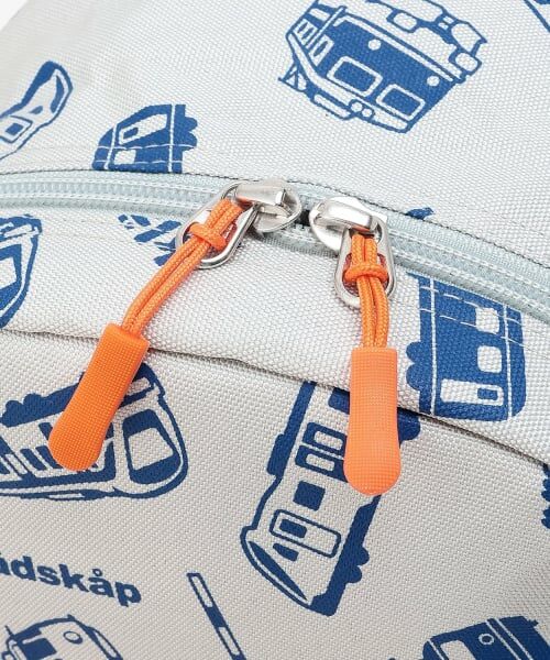 kladskap / クレードスコープ リュック・バックパック | 電車アップリケ+総柄リュック | 詳細2