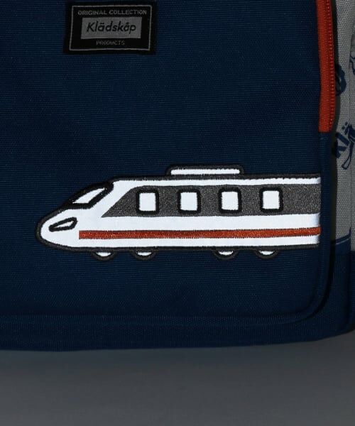 kladskap / クレードスコープ リュック・バックパック | 電車アップリケ+総柄リュック | 詳細4
