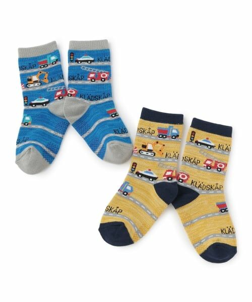 kladskap / クレードスコープ ソックス | 働く車クルーソックス | 詳細4