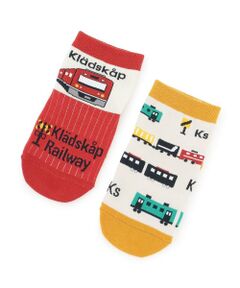 kladskap / クレードスコープ ソックス | 電車ショートソックス2足セット