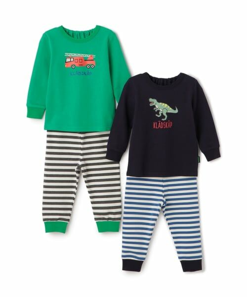 kladskap / クレードスコープ ルームウェア | 恐竜/消防車長袖ルームウェア | 詳細10