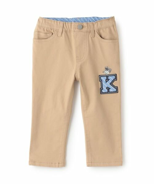 kladskap / クレードスコープ その他パンツ | オオカミ刺しゅうロング丈ストレートパンツ | 詳細11