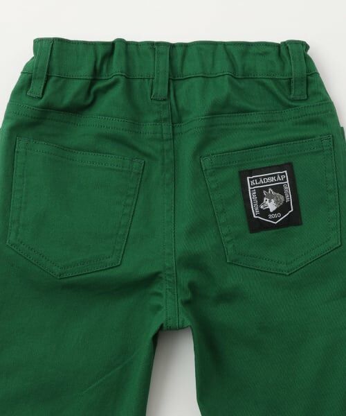 kladskap / クレードスコープ その他パンツ | オオカミ刺しゅうロング丈ストレートパンツ | 詳細6