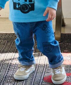 kladskap / クレードスコープ その他パンツ | マルチプリントロング丈ストレートパンツ