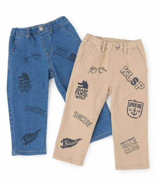 kladskap / クレードスコープ その他パンツ | マルチプリントロング丈ストレートパンツ | 詳細10