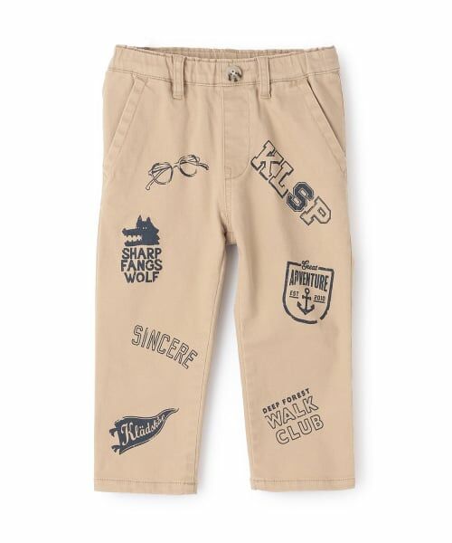 kladskap / クレードスコープ その他パンツ | マルチプリントロング丈ストレートパンツ | 詳細12