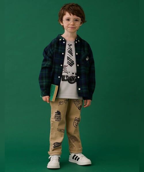 kladskap / クレードスコープ その他パンツ | マルチプリントロング丈ストレートパンツ | 詳細15