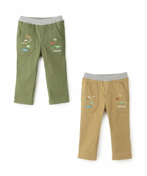 kladskap / クレードスコープ その他パンツ | 恐竜裾折り返しロング丈ストレートパンツ | 詳細13