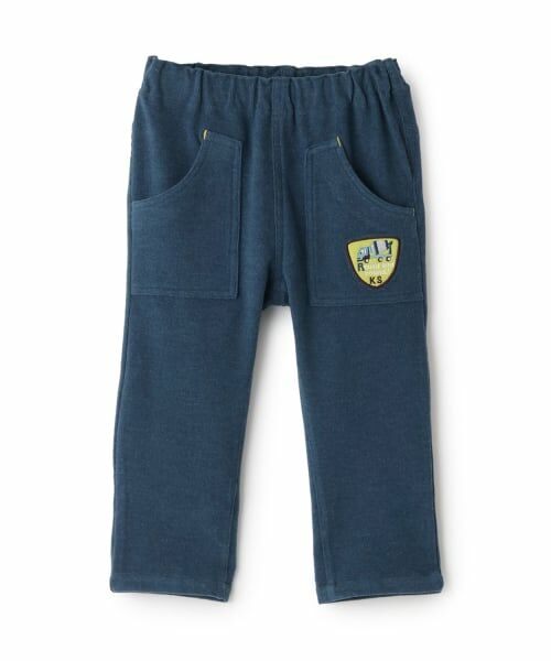 kladskap / クレードスコープ その他パンツ | 裾裏乗り物プリントロング丈ストレートパンツ | 詳細10