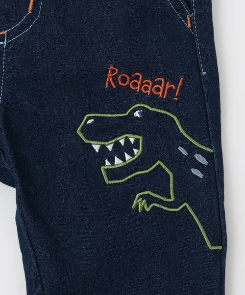 kladskap / クレードスコープ その他パンツ | 恐竜と重機ロング丈ストレートパンツ | 詳細7