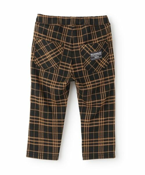 kladskap / クレードスコープ その他パンツ | 車ワンポイントチェックロング丈ストレートパンツ | 詳細1