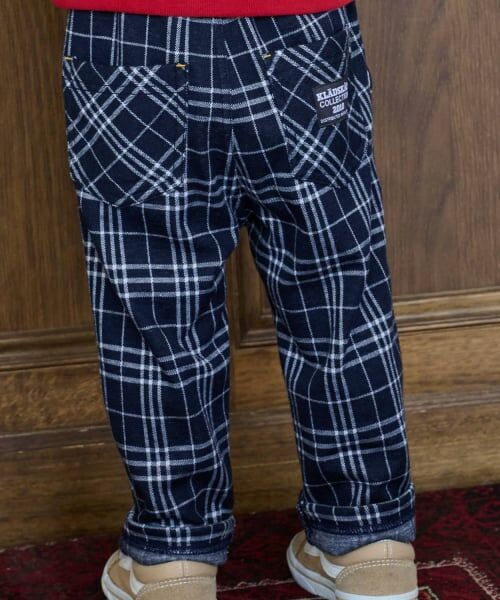 kladskap / クレードスコープ その他パンツ | 車ワンポイントチェックロング丈ストレートパンツ | 詳細12