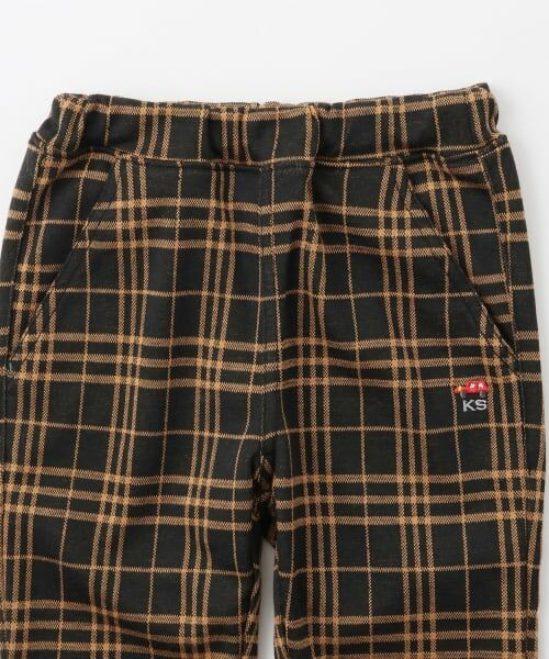 kladskap / クレードスコープ その他パンツ | 車ワンポイントチェックロング丈ストレートパンツ | 詳細2